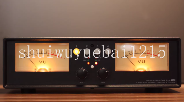 Audio Without Music - مقياس مستوى الصوت التناظري VU2، محول