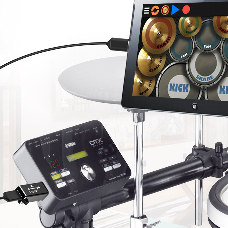 نوع C USB أنثى إلى USB-B ذكر م - مراجعة Midi Controller Pad وسعره