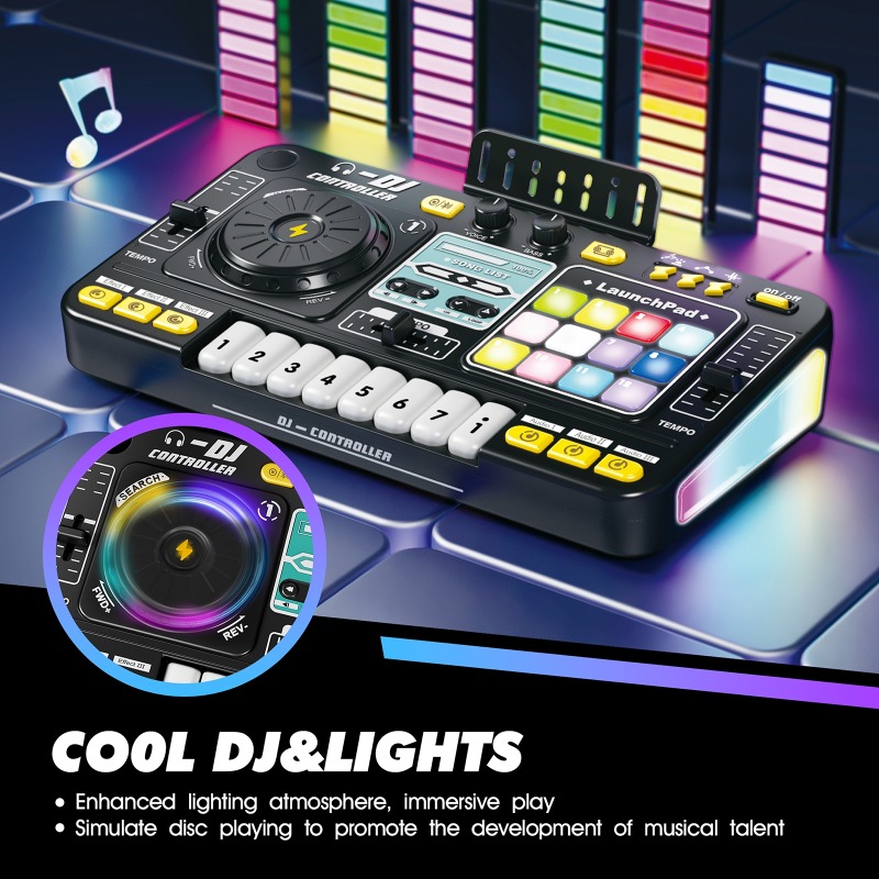 متعددة الوظائف DJ خلاط الأطفال - مراجعة Audio Music Dj وسعره