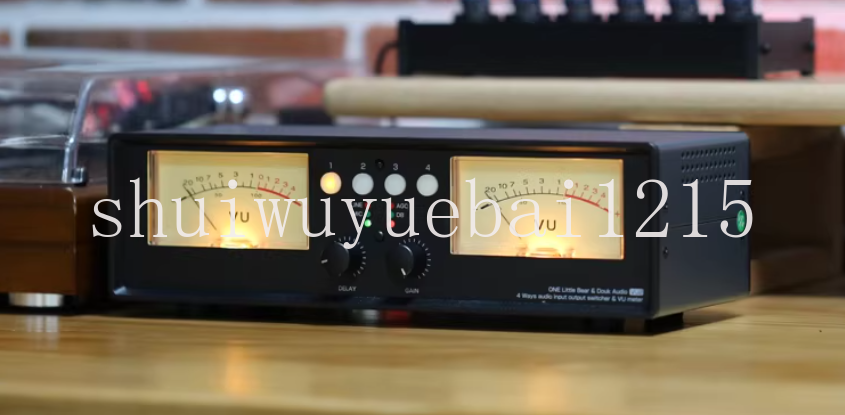 مقياس مستوى الصوت التناظري VU2 - مراجعة Audio Without Music وسعره